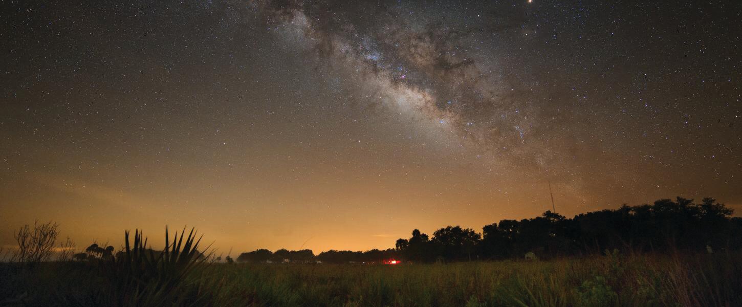 Kissimmee Prairie is a designated Dark Skies Park, a great place for stargazing.